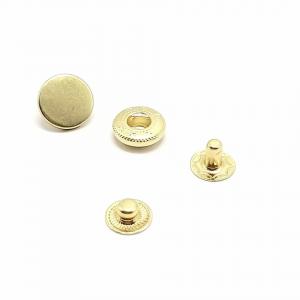 Druckknopf 12,5 mm gold 633