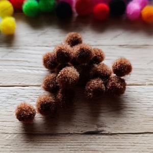 POMPOM Mini 8 mm braun