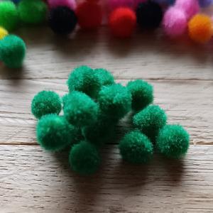 POMPOM Mini 8 mm dunkelgrün