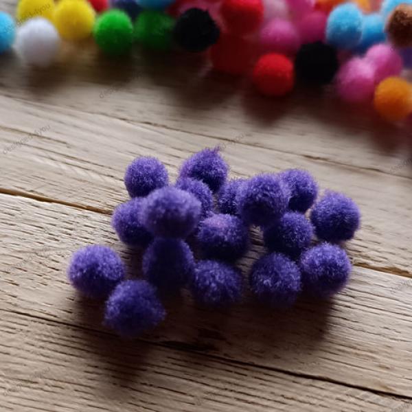 POMPOM Mini 8 mm lila