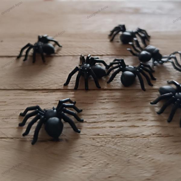 SPINNE Halloween 22 x 15 mm schwarz Nr. 1