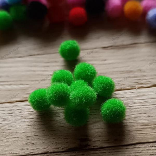 POMPOM Mini 8 mm grün