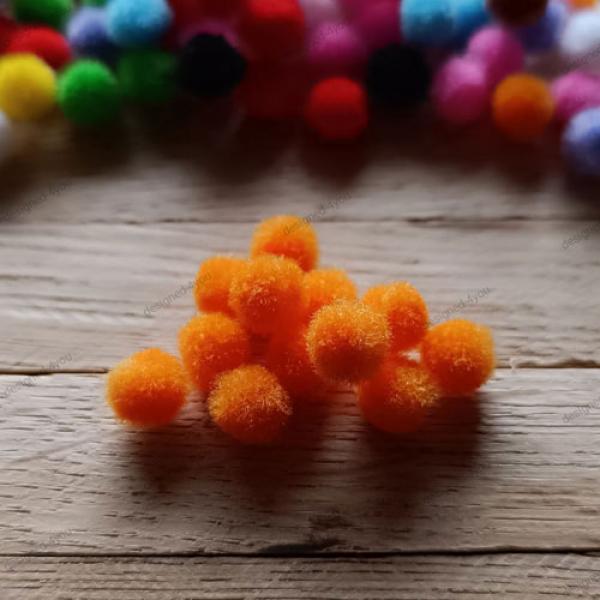 POMPOM Mini 8 mm hellorange