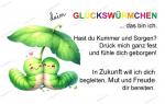 DIY Spruchkarte WÜRMCHEN Nr. 6 "Karte mit Spruch" PDF Download Projekt